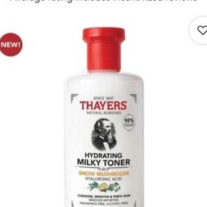 🖤5/$25 Thayers Milky Hydrating Face Toner 3 oz mushroom